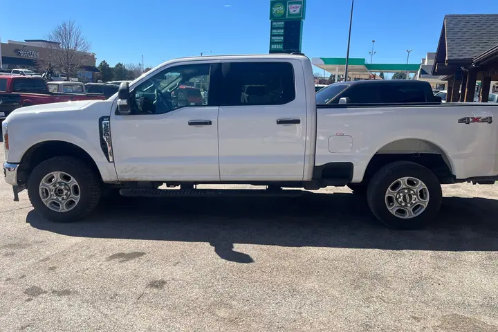2025 Ford F250 7.3 Gas V8 on the lot at Signature Auto Sales.