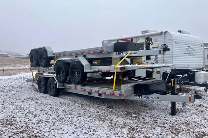 2026 Larson Heavy Duty Gravity Tilt 14x6 on the lot at Signature Auto Sales.