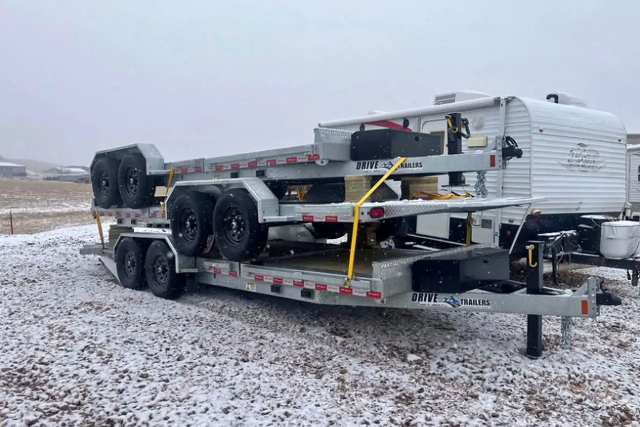 2026 Larson Heavy Duty Gravity Tilt 14x6 on the lot at Signature Auto Sales.