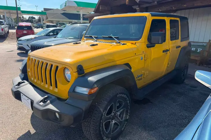 2019 Jeep Wrangler Unlimited 4x4 on the lot at Signature Auto Sales.
