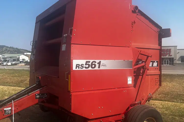Case Round Baler on the lot at Signature Auto Sales.