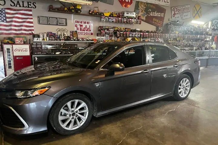 2023 Toyota Camry on the lot at Signature Auto Sales.