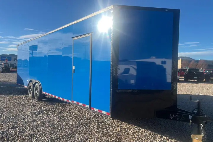 2026 SGT 28' Enclosed Trailer on the lot at Signature Auto Sales.