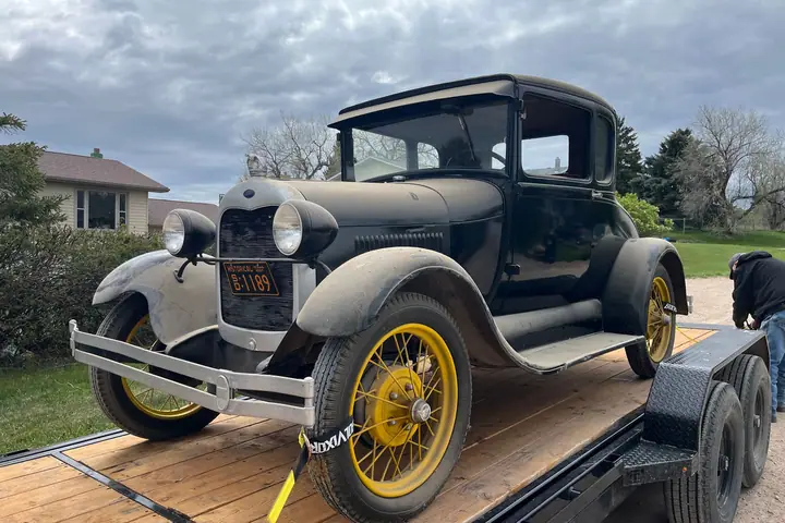 1929 Ford Model A on the lot at Signature Auto Sales.
