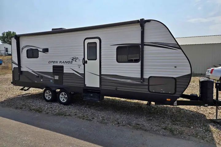 2019 Open Range 23RLS on the lot at Signature Auto Sales.