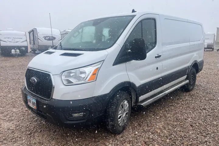 2021 Ford Transit on the lot at Signature Auto Sales.