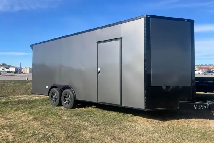 2026 SGAC Car Trailer 20' x 8.5' Extra Tall Top on the lot at Signature Auto Sales.
