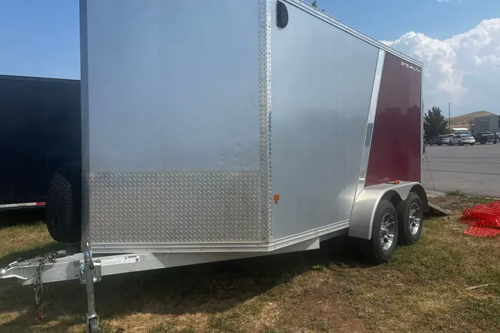 2015 Stealth 7x12 All Aluminum on the lot at Signature Auto Sales.