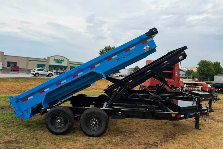 2026 Load Trail 14' Dump Trailer on the lot at Signature Auto Sales.