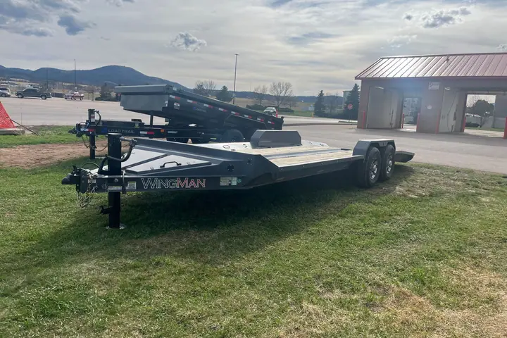 2024 Rawmax Flatbed 22' on the lot at Signature Auto Sales.